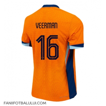 Țările de Jos Joey Veerman #16 Tricou Fotbal Replică European 2024 Barbati Acasa